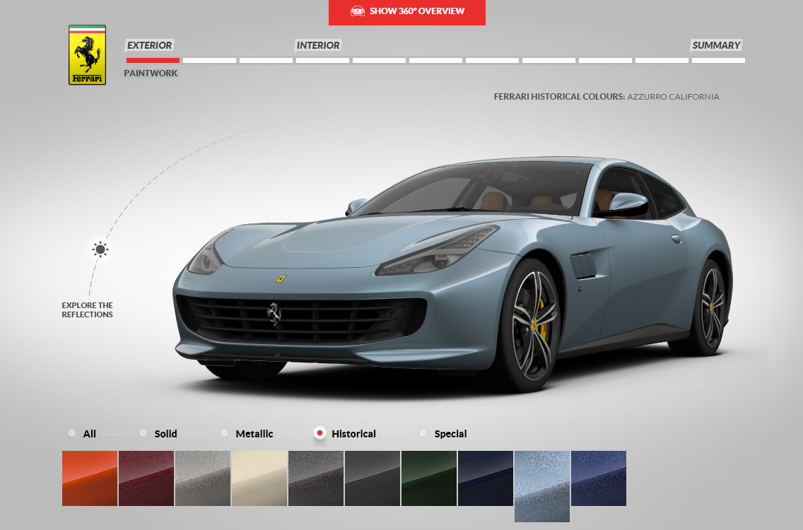 Customize Your Own Ferrari and Don’t Pay For It